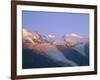 Mont Blanc and Glacier, the Alps, Haute-Savoie, France-Roy Rainford-Framed Photographic Print