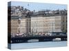 Mont Blanc Bridge, Geneva, Switzerland, Europe-Godong-Stretched Canvas