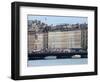 Mont Blanc Bridge, Geneva, Switzerland, Europe-Godong-Framed Photographic Print