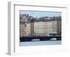 Mont Blanc Bridge, Geneva, Switzerland, Europe-Godong-Framed Photographic Print