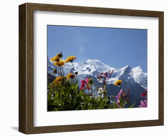 Mont Blanc, Chamonix, Haute Savoie, French Alps, France, Europe-Angelo Cavalli-Framed Photographic Print