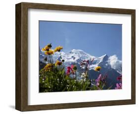 Mont Blanc, Chamonix, Haute Savoie, French Alps, France, Europe-Angelo Cavalli-Framed Photographic Print