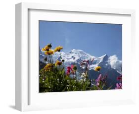 Mont Blanc, Chamonix, Haute Savoie, French Alps, France, Europe-Angelo Cavalli-Framed Photographic Print