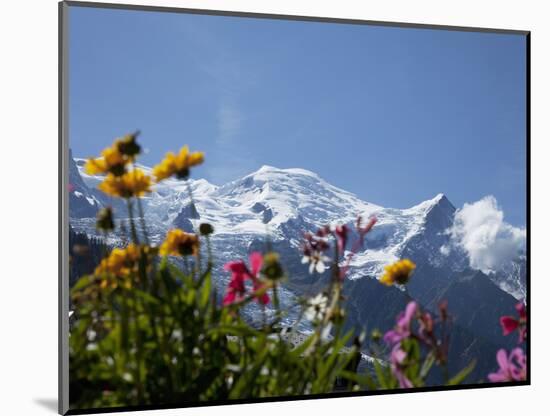 Mont Blanc, Chamonix, Haute Savoie, French Alps, France, Europe-Angelo Cavalli-Mounted Photographic Print