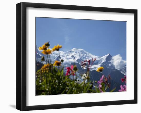 Mont Blanc, Chamonix, Haute Savoie, French Alps, France, Europe-Angelo Cavalli-Framed Photographic Print