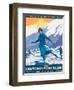 Mont Blanc, Chamonix-Roger Soubie-Framed Art Print