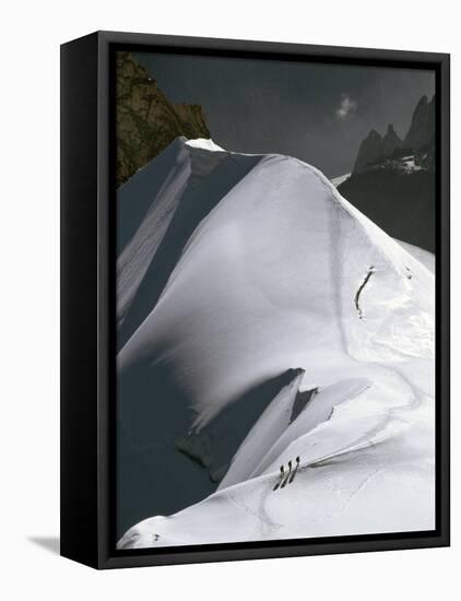 Mont Blanc, France-null-Framed Stretched Canvas