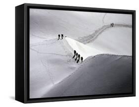 Mont Blanc, France-null-Framed Stretched Canvas