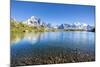 Mont Blanc from Lac Des Cheserys, Haute Savoie. French Alps, France-Roberto Moiola-Mounted Photographic Print