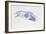 Mont Blanc from Saint-Martin-Sur-Arve-John Ruskin-Framed Giclee Print