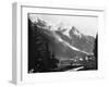 Mont Blanc from Switzerland, 1893-John L Stoddard-Framed Giclee Print