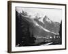 Mont Blanc from Switzerland, 1893-John L Stoddard-Framed Giclee Print