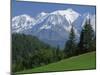 Mont Blanc, Haute Savoie, Rhone Alpes, Mountains of the French Alps, France, Europe-Michael Busselle-Mounted Photographic Print