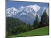 Mont Blanc, Haute Savoie, Rhone Alpes, Mountains of the French Alps, France, Europe-Michael Busselle-Mounted Photographic Print
