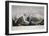 Mont Blanc Massif, France, 20th Century-null-Framed Giclee Print