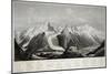 Mont Blanc Massif, France, 20th Century-null-Mounted Giclee Print