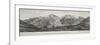 Mont Blanc Massif Mountain Range, France, 20th Century-null-Framed Giclee Print