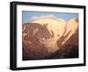 Mont Blanc Mountain Range and Bionnassay Glacier, St. Gervais, Haute-Savoie, French Alps, France, E-Godong-Framed Photographic Print
