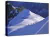 Mont Blanc Range Near Chamonix, French Alps, Haute-Savoie, France, Europe-Roy Rainford-Stretched Canvas