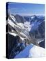 Mont Blanc Range Near Chamonix, Haute-Savoie, French Alps, France-Roy Rainford-Stretched Canvas