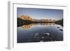 Mont Blanc Range Reflected at Sunrise from the Shore of Lac Des Cheserys-Roberto Moiola-Framed Photographic Print