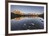 Mont Blanc Range Reflected at Sunrise from the Shore of Lac Des Cheserys-Roberto Moiola-Framed Photographic Print