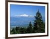 Mont Blanc Range Viewed from Col De La Faucille, Near Gex, Rhone Alpes, France, Europe-Stuart Black-Framed Photographic Print