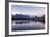 Mont Blanc Reflected During Twilight in Lac Des Cheserys, Haute Savoie, French Alps, France-Roberto Moiola-Framed Photographic Print