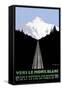 Mont Blanc Swiss Alps-null-Framed Stretched Canvas