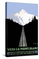 Mont Blanc Swiss Alps-null-Stretched Canvas