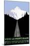Mont Blanc Swiss Alps-null-Mounted Giclee Print