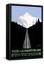 Mont Blanc Swiss Alps-null-Framed Stretched Canvas