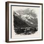 Mont Blanc (The Loftiest Peak in the Alps). Mont Blanc or Monte Bianco (Italian)-null-Framed Giclee Print