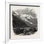 Mont Blanc (The Loftiest Peak in the Alps). Mont Blanc or Monte Bianco (Italian)-null-Framed Giclee Print