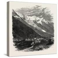 Mont Blanc (The Loftiest Peak in the Alps). Mont Blanc or Monte Bianco (Italian)-null-Stretched Canvas