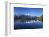 Mont Blanc, Top of Europe, Reflected During Sunrise in Lac Es Cheserys-Roberto Moiola-Framed Photographic Print