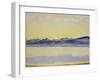 Mont Blanc with Red Clouds, 1918-Ferdinand Hodler-Framed Giclee Print