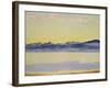 Mont Blanc with Red Clouds, 1918-Ferdinand Hodler-Framed Giclee Print