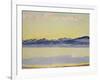 Mont Blanc with Red Clouds, 1918-Ferdinand Hodler-Framed Giclee Print