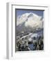 Mont Blanc-Owen Franken-Framed Photographic Print