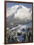 Mont Blanc-Owen Franken-Framed Photographic Print