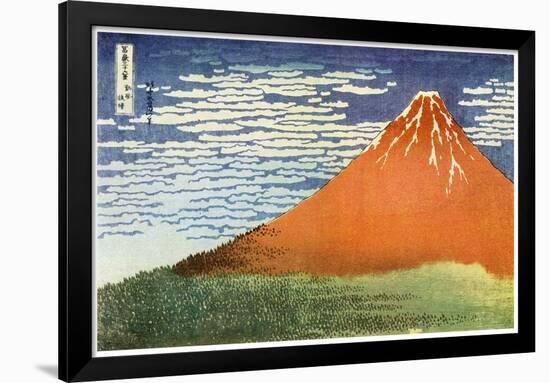 Mont Fuji, Japan, C1823-Katsushika Hokusai-Framed Giclee Print