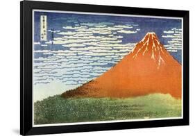 Mont Fuji, Japan, C1823-Katsushika Hokusai-Framed Giclee Print