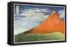Mont Fuji, Japan, C1823-Katsushika Hokusai-Framed Stretched Canvas