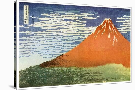 Mont Fuji, Japan, C1823-Katsushika Hokusai-Stretched Canvas