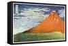 Mont Fuji, Japan, C1823-Katsushika Hokusai-Framed Stretched Canvas