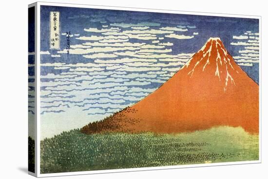 Mont Fuji, Japan, C1823-Katsushika Hokusai-Stretched Canvas