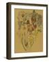 Mont Louis - Flower Study, 1925-Charles Rennie Mackintosh-Framed Giclee Print