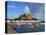 Mont Orgueil Castle, Gorey Harbour, Jersey, Channel Islands, UK-Robert Harding-Stretched Canvas