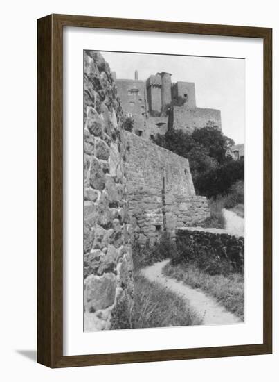 Mont Orgueil Castle, Jersey, 20th Century-null-Framed Photographic Print